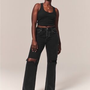 Abercrombie & Fitch 90s baggy low rise jean